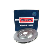 Borg & Beck 2 x Vented Rear Brake Discs BBD6085S-x2