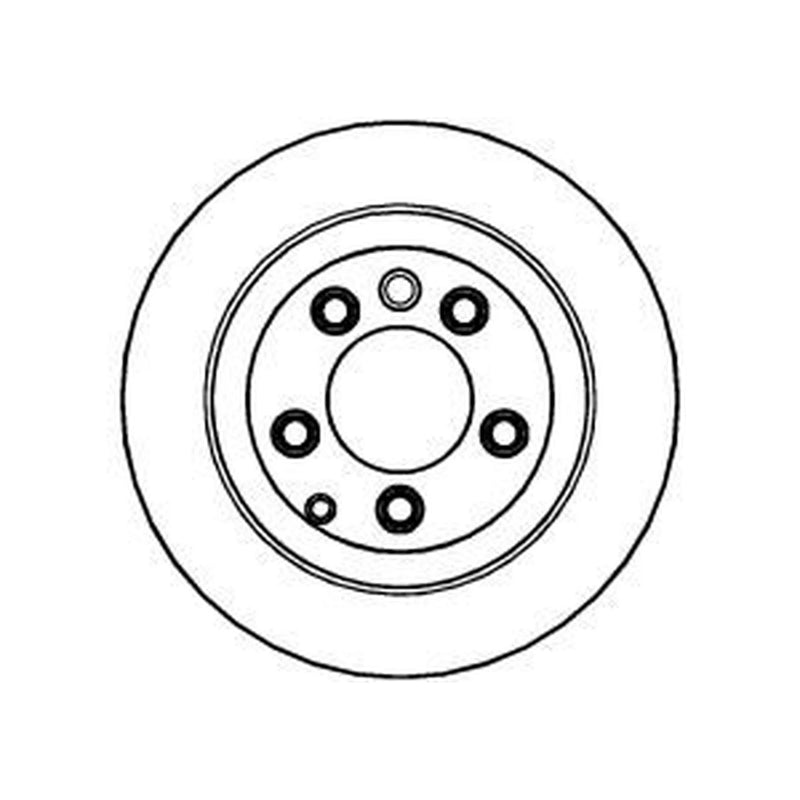 Abtex 2 x Vented Rear Brake Discs BD1149V-x2