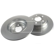 Borg & Beck 2 x Solid Rear Brake Discs BBD4354-x2
