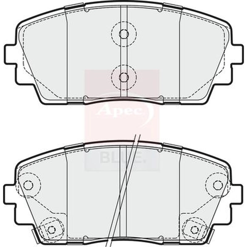 Apec Front Brake Pad Set PD3292