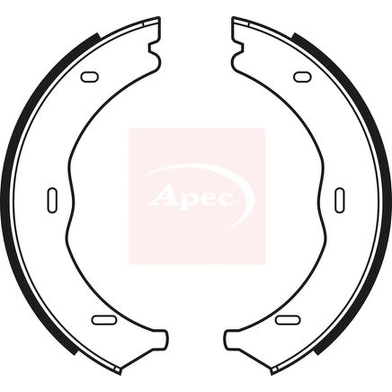 Apec Parking Brake Shoe Set SHU685