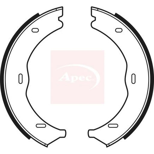 Apec Parking Brake Shoe Set SHU685