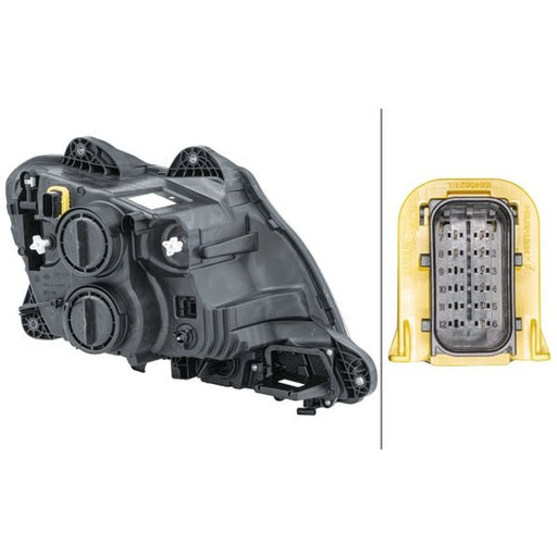 Hella Headlight Headlamp H7/H1 Left 1LD 010 116-591