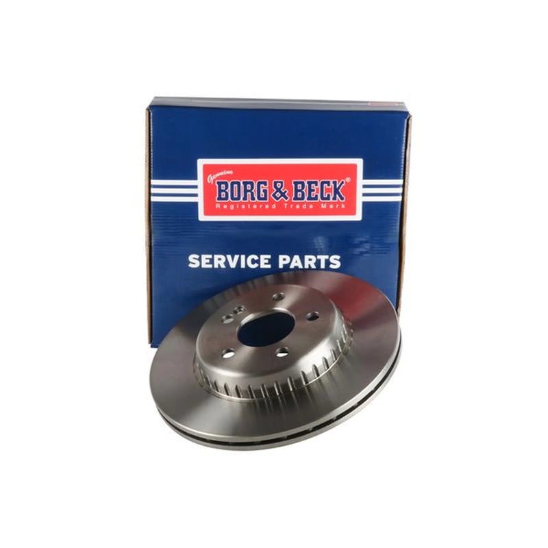 Borg & Beck 2 x Vented Rear Brake Discs BBD7021S-x2