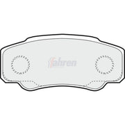 Fahren Rear Brake Pad Set fits Citroën Relay II 2002-2006 2.0 2.2 2.8