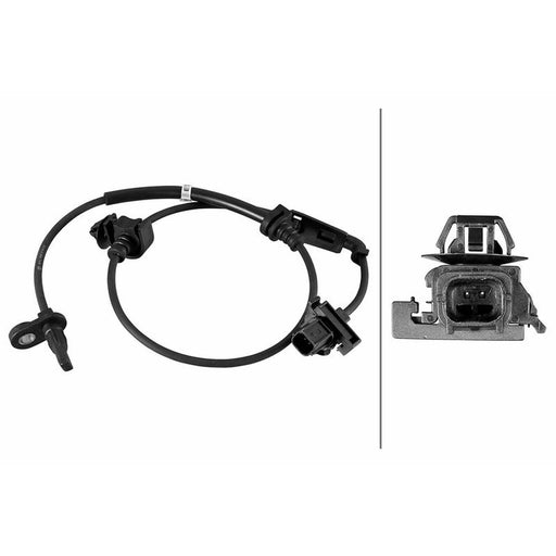 Hella ABS Wheel Speed Sensor Front 6PU 358 219-221