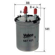 Valeo Fuel Filter Element 587101