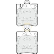 NAPA Rear Brake Pad Set NBP1699