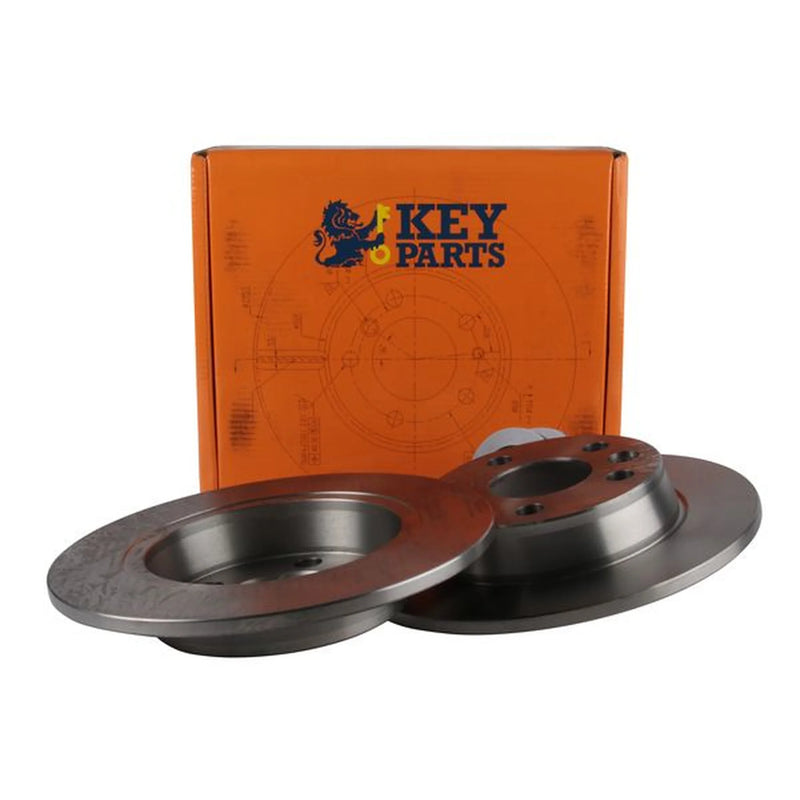Key Parts 2 x Vented Front Brake Discs KBD4238-x2