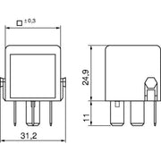 Bosch Main Power Relay 0 986 332 041
