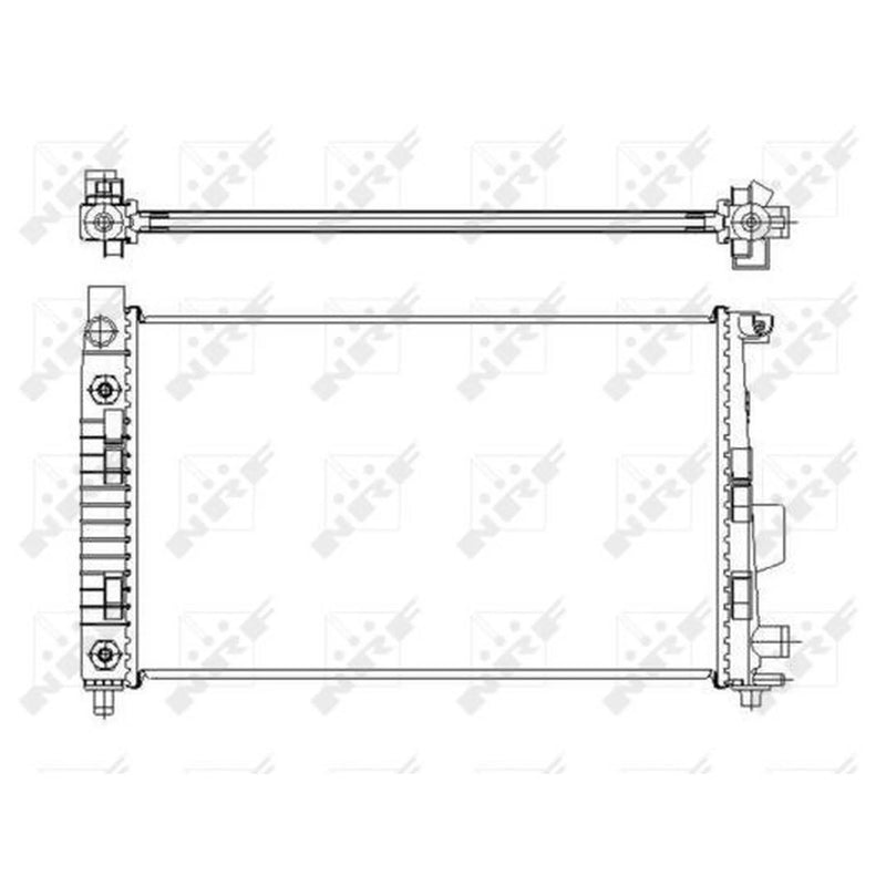 NRF Engine Radiator 50446