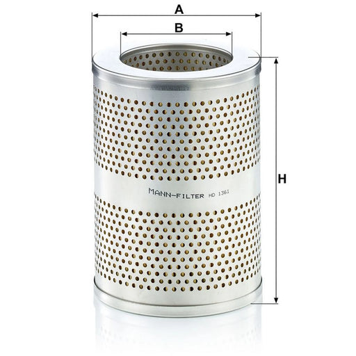 MANN-FILTER Hydraulic Oil Filter HD 1361