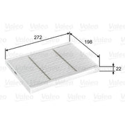 Valeo Cabin Air Filter (Pollen Filter) outer 716067