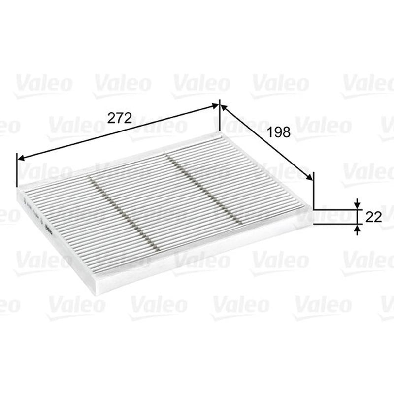 Valeo Cabin Air Filter (Pollen Filter) outer 716067