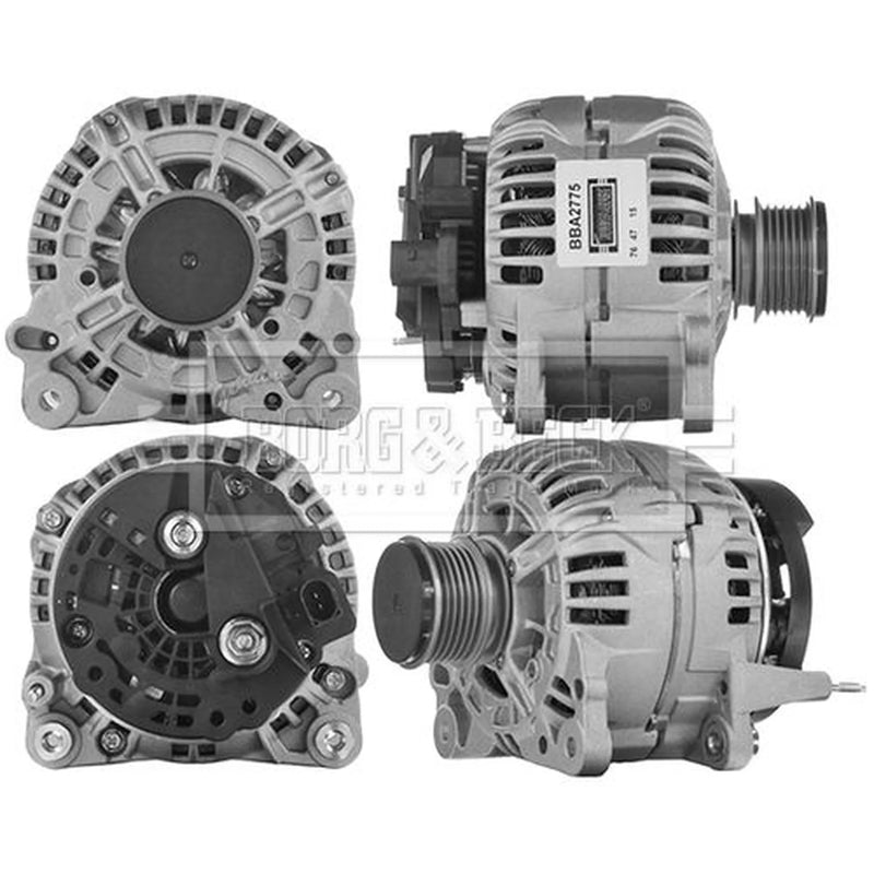 Borg & Beck Car Alternator 12V BBA2775