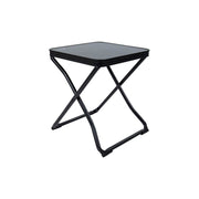 Bo-Camp Stool & Top Foldable Black - Bo-Camp - Van Life Living