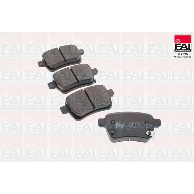 FAI Rear Brake Pad Set BP484