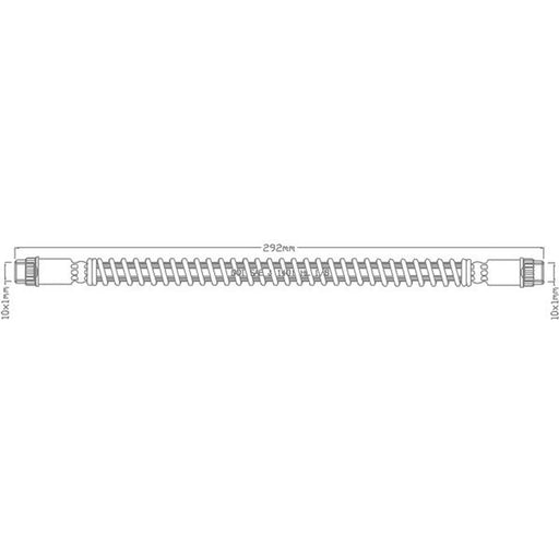 Abtex Brake Hydraulic Hose Line Right ABH1034
