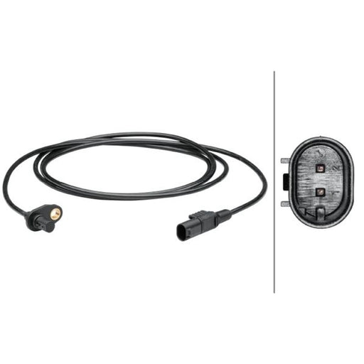Hella ABS Wheel Speed Sensor Rear 6PU 012 679-421