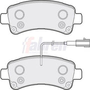 Fahren Rear Brake Pad Set FBP3754