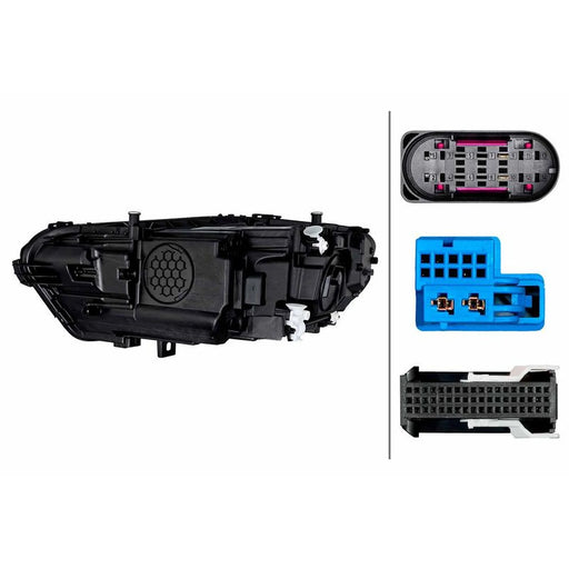 Hella Headlight Headlamp LED Right 1LX 015 569-741