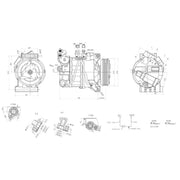 Hella Air Conditioning Compressor 8FK 366 200-301
