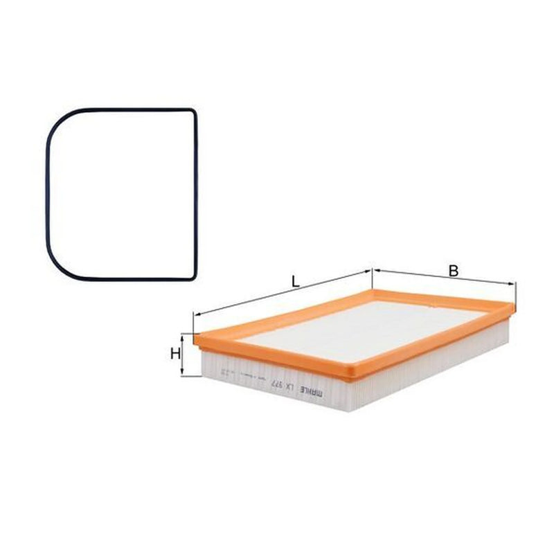 Mahle Engine Air Filter LX 977D