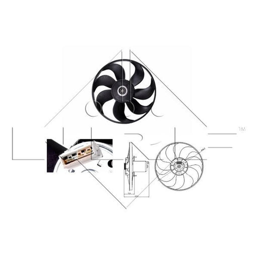 NRF Engine Cooling Fan 47404