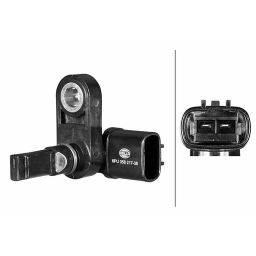 Hella ABS Wheel Speed Sensor Front 6PU 358 217-381