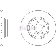 Fahren Front Brake Vented Discs & Pads fits BMW 3 2004-2013