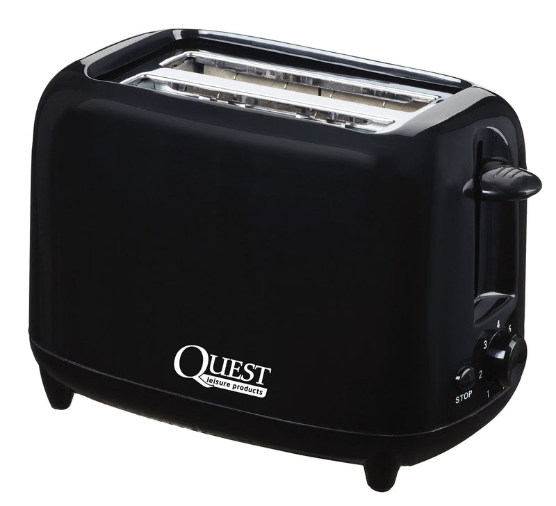 Quest Scotsman 2 Slice Caravan Motorhome Low Wattage Toaster - White - Quest - Van Life Living