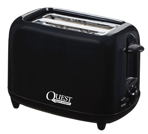 Quest Scotsman 2 Slice Caravan Motorhome Low Wattage Toaster - White - Quest - Van Life Living