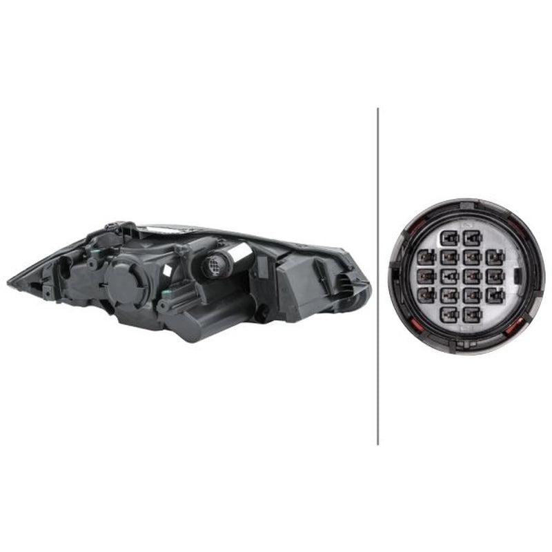 Hella Headlight Headlamp LED Left 1EL 354 815-071