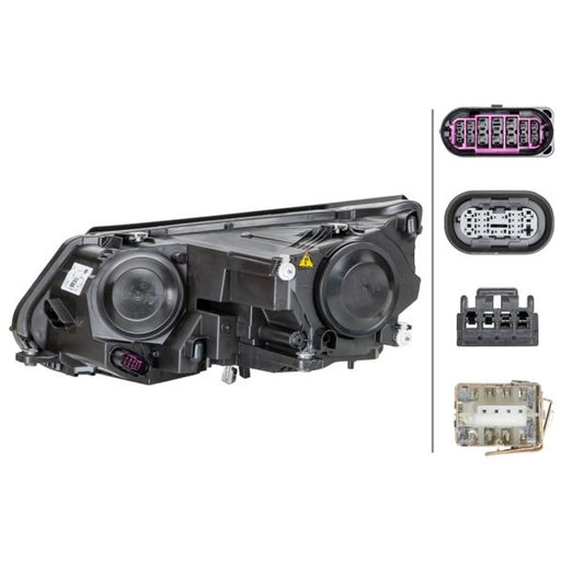Hella Headlight Headlamp D3S/H7 Right 1ZS 010 748-341