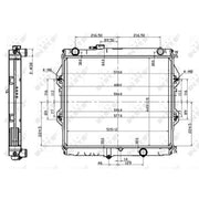 NRF Engine Radiator 53151