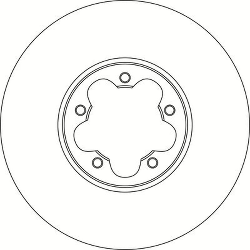 Abtex 2 x Vented Front Brake Discs BD2213V-x2