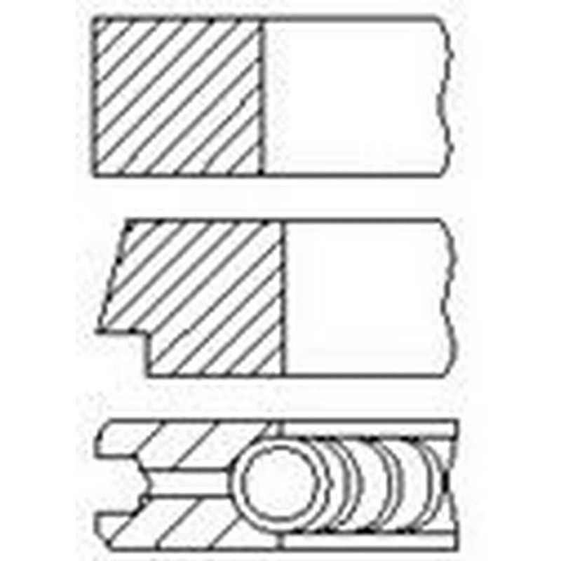 FAI Piston Ring Kit (1CYL) PR33-000 1203300Q0D PR33-000