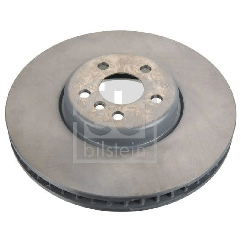 Febi 2 x Front Internally Vented Brake Discs 171456