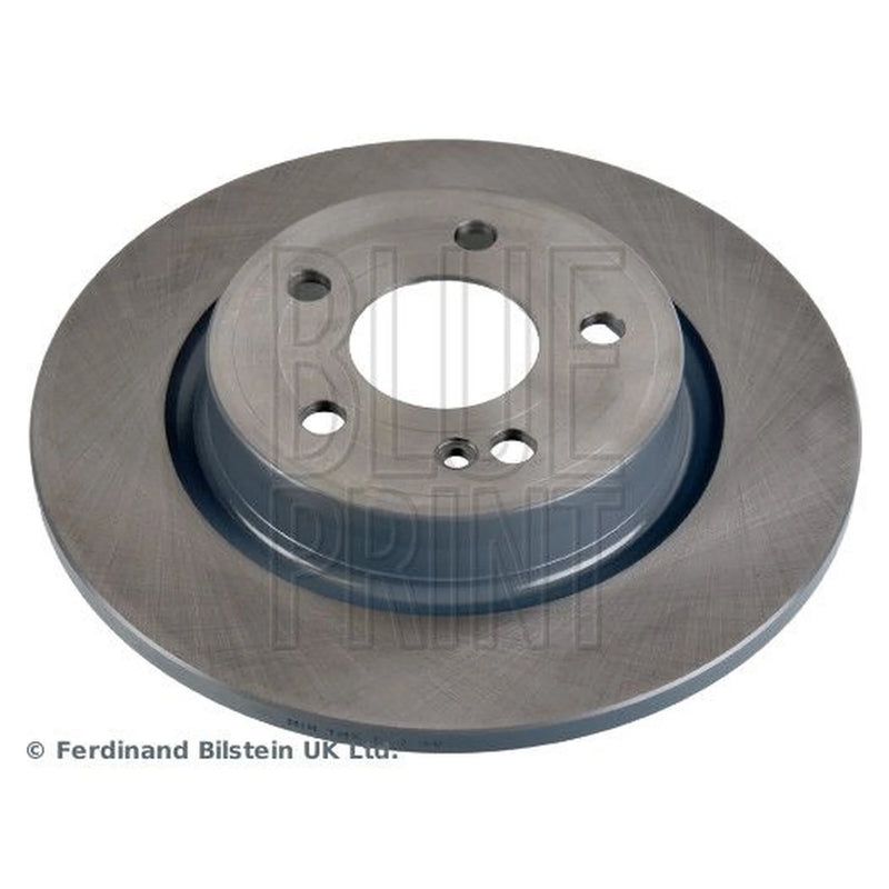Blue Print 2 x Solid Rear Brake Discs ADU1743117-x2