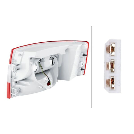 Hella Tail Light / Lamp PY21W Left 2SK 011 082-091