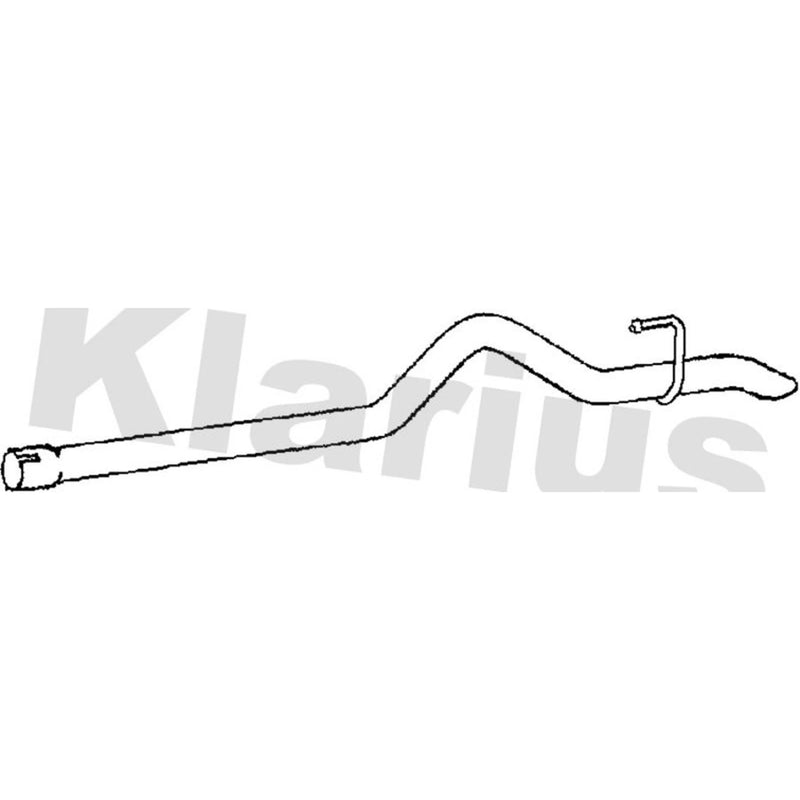 Klarius Exhaust Pipe OD VW856C