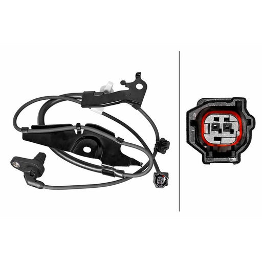 Hella ABS Wheel Speed Sensor Front 6PU 358 219-231