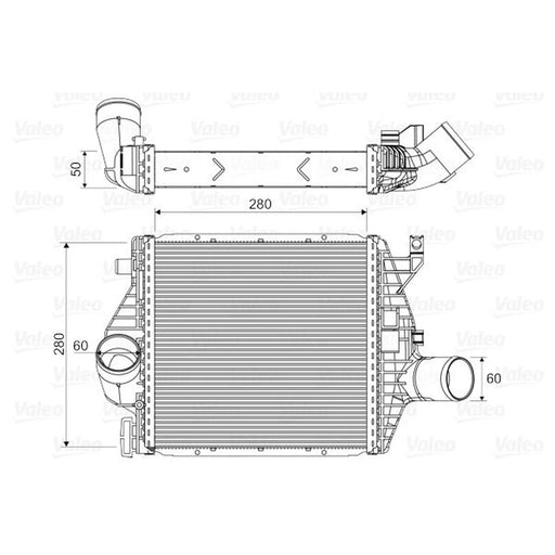 Valeo Intercooler (Charge Air Cooler) 818590