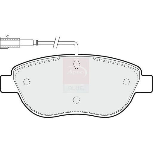 Apec Front Brake Pad Set PD3164