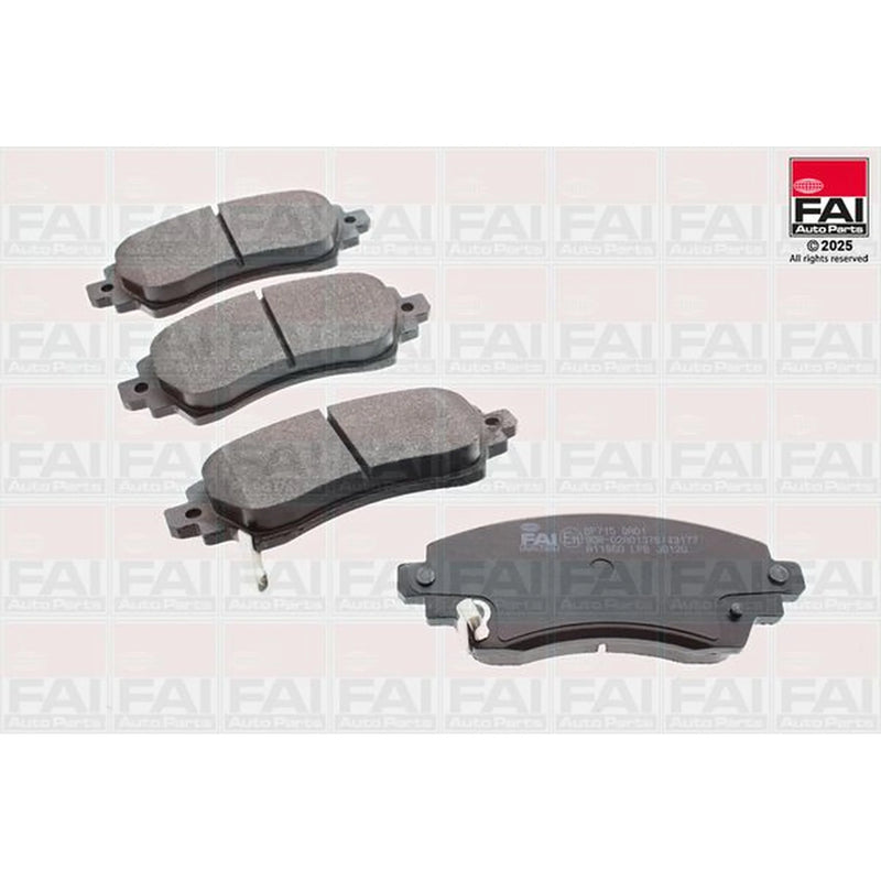 FAI Front Brake Pad Set BP715