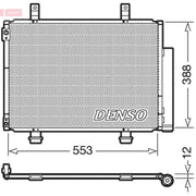 Denso Air Conditioning Condenser DCN47007