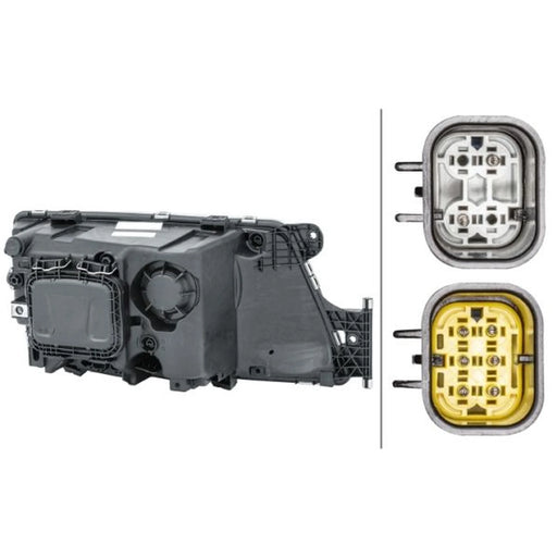 Hella Headlight Headlamp PY21W Left 1EH 354 987-051