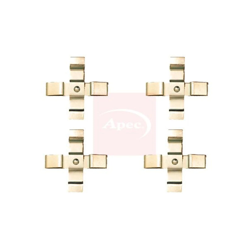 Apec Brake Pad Accessory Fitting Kit Front KIT1271