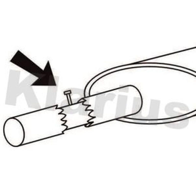 Klarius Exhaust System Clamping Piece OD ID Wide 430451