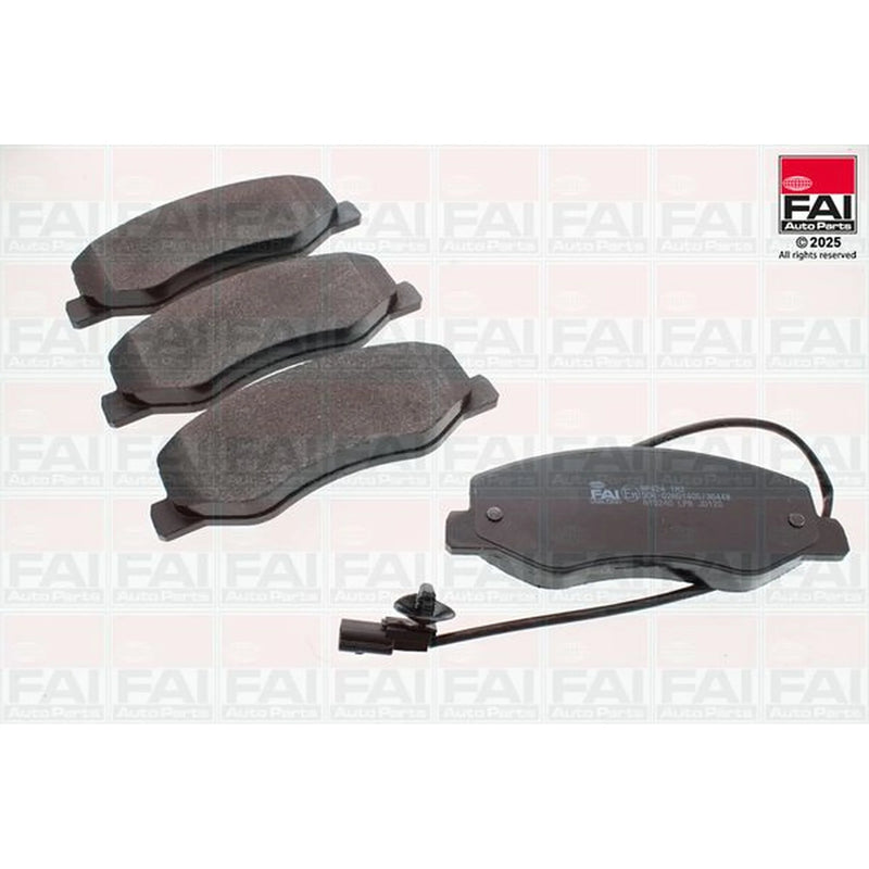FAI Rear Brake Pad Set BP424